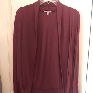 Burgundy (maroon) sweater/cardigan